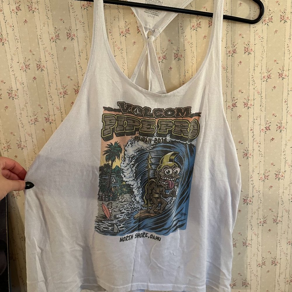 Volcom racerback tank-top